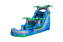 18' Blue Crush Water Slide